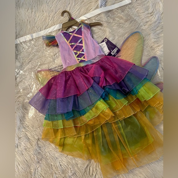 Other - Girls rainbow unicorn costume
